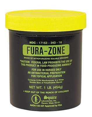 Nitrofurazone Ointment NFZ Horse Salve (1#) Burn Wound  