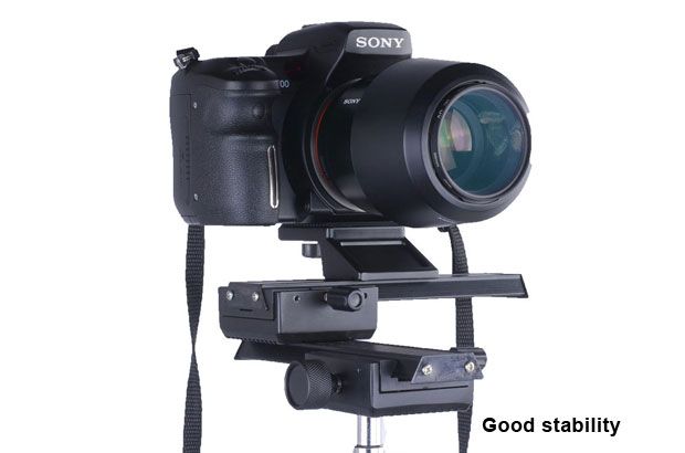 Macro Lens Tripod Focusing Rail Slider for Sony a33/a55  