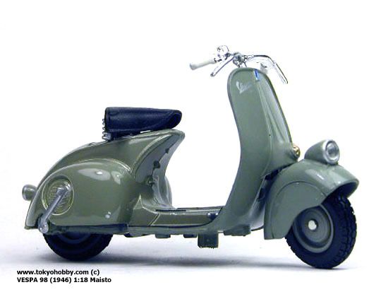 Vespa 98 (1946) 118 Maisto VERY RARE  