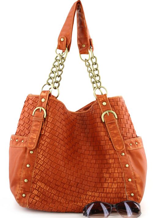 Green Washed Inspired Designer Woven Oversized Handbag  