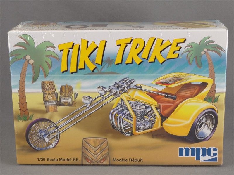 DTD   1/25 SCALE MPC 21511P TIKI TRIKE CHOPPER PLASTIC MODEL KIT 