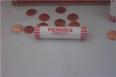 2010 P Lincoln Union Shield Cent Penny 1 Roll 50¢  