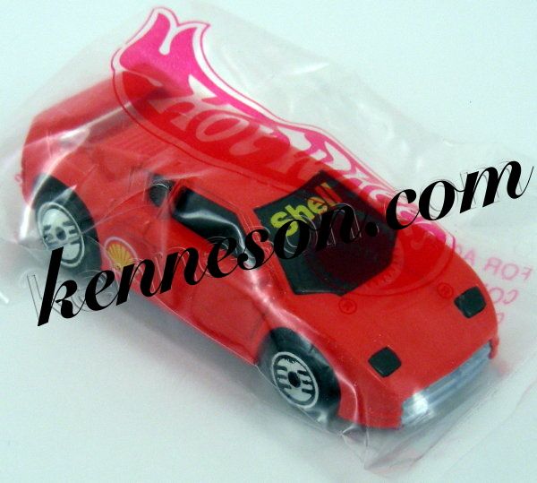 Zender Fact 4 Shell Red Hot Wheels 1994 Baggie Promo  