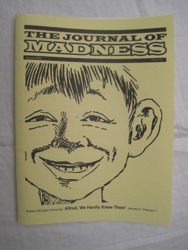 The Journal of Madness #16 Rare Mad Magazine and Alfred E. Neuman 