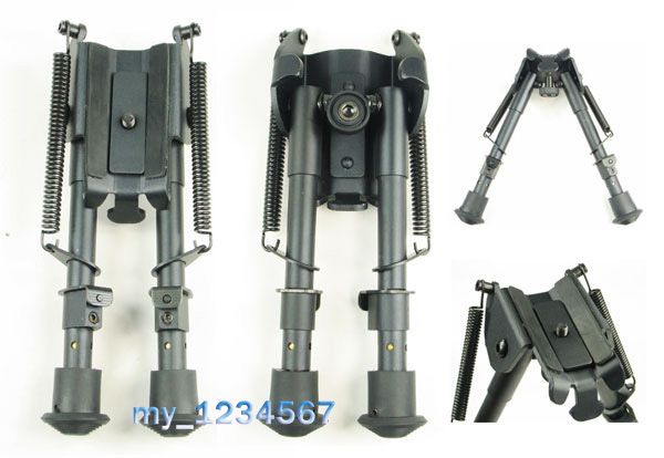 Metal Stud/Spring Eject RH6 1 folding shooter bipod  