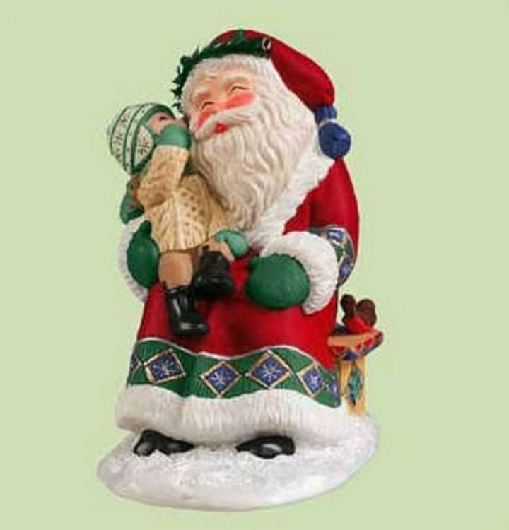 Hallmark Keepsake Sittin on Santas Lap 2004  