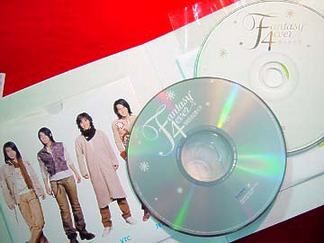 HK Cd + Vcd F4 Fantasy 4 Ever JERRY YAN VIC CHOU 2002 煙火的季節 