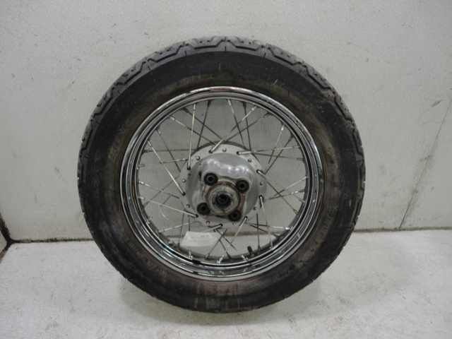 TIRE=DUNLOPK 327, 120/90 16 63S, TREAD=2/32, RIM=J16XMT2.50, MINOR 