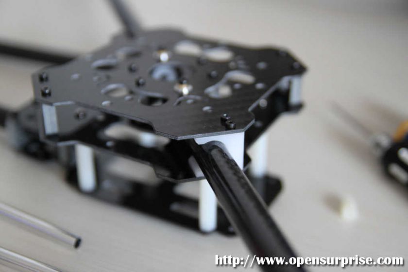 Multi Rotor Helis Quadrocopter Carbon Fiber Airframe  