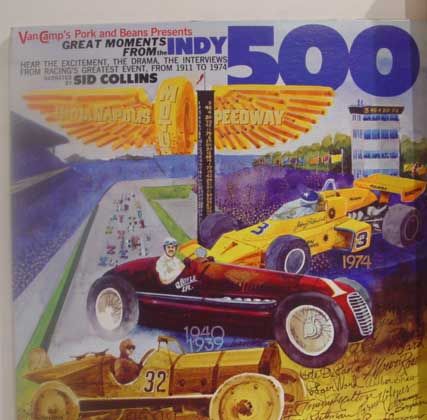 van camp s great moments from the indy 500 label format 33 rpm 12 lp 