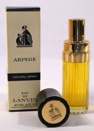 Vintage Arpege Eau de Lanvin Natural Spray Cologne FULL  