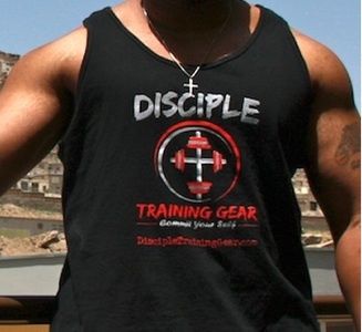 CHRISTIAN BODYBUILDING WEIGHT LIFTING TANK S XXXL BB  