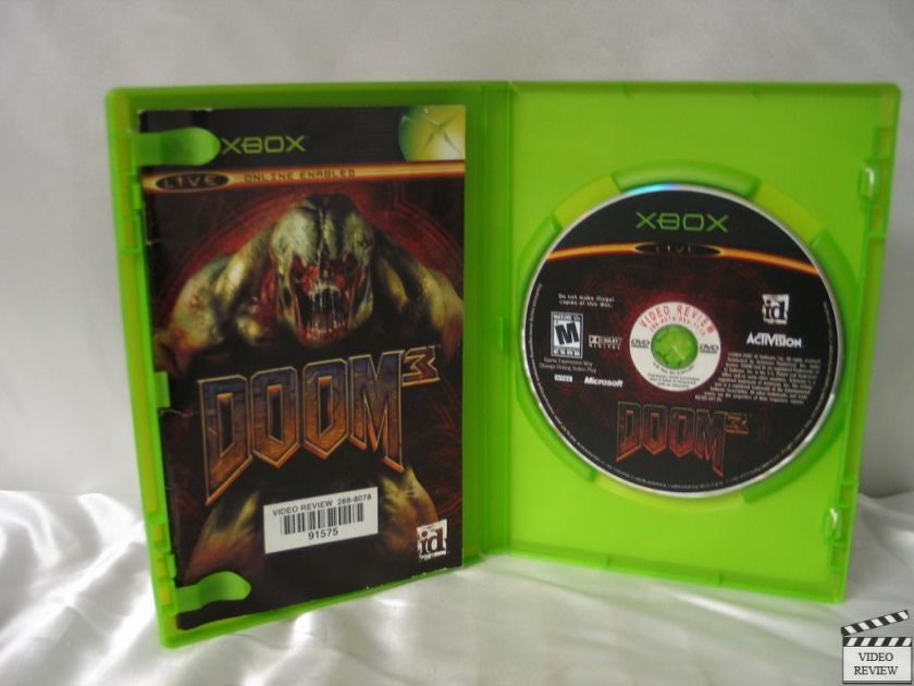 Doom 3 (Xbox, 2005) 047875807051  