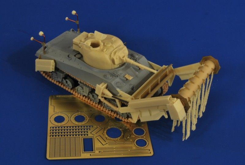 Verlinden 135 Sherman Crab Conversion (Dragon), #2524  