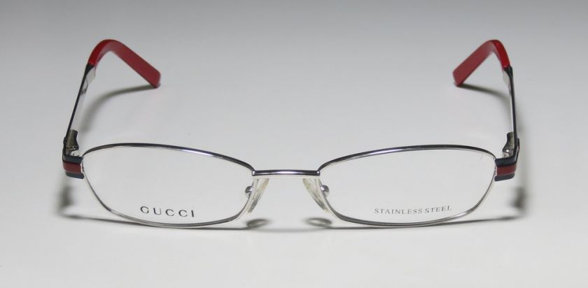 NEW GUCCI 2730 49 17 135 FULL RIM BROWN/RED EYEGLASS/GLASSES/FRAME 