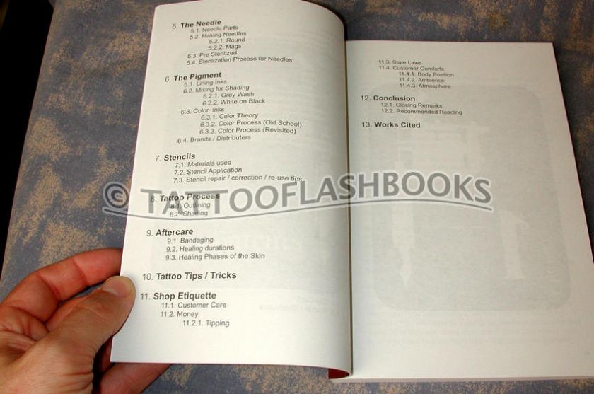 APPRENTICE Tattoo Technical Manual Machine Flash Book  