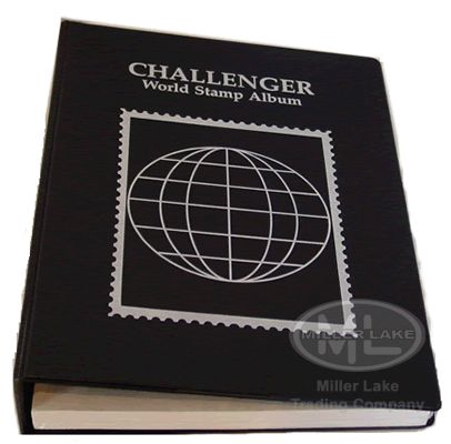 Challenger World Stamp Album  