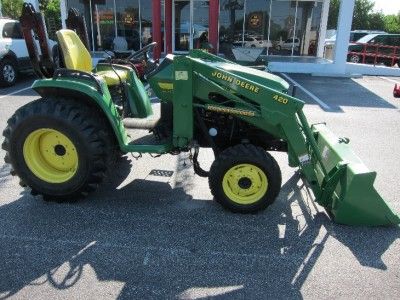 John Deere 4310 4x4 Compact Tractor WITH 420 Loader   