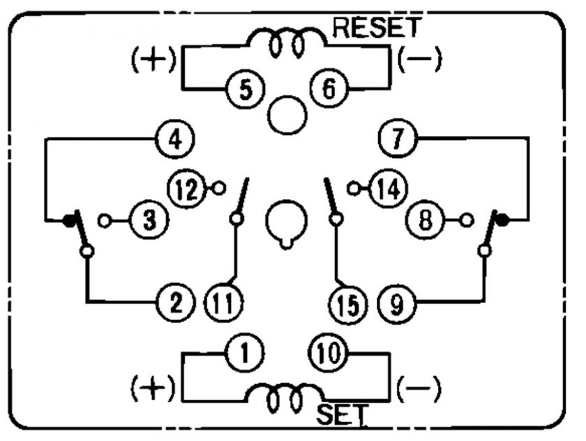 OMRON POWER RELAY MM4KP DC 125 KEEP RELAY  