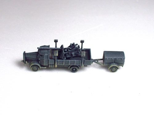 144 CGD German Mercedes Benz L4500A mit 3.7cm Flak 36 Panzergrau 