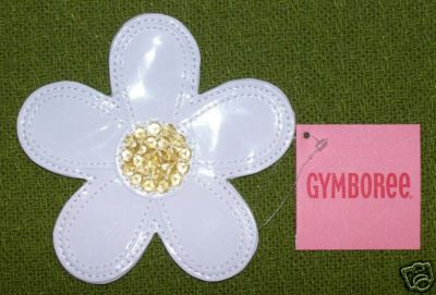 NWT Gymboree WISH YOU WERE HERE White Flower Coin Purse  