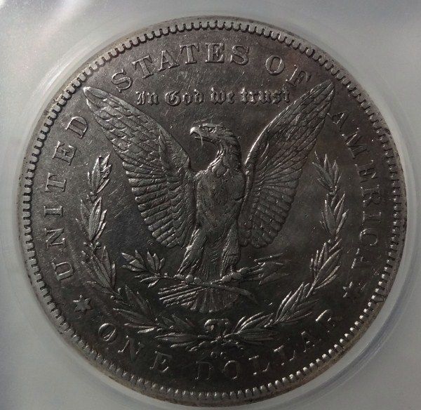 1878 CC MORGAN DOLLAR ICG EF AU 45  