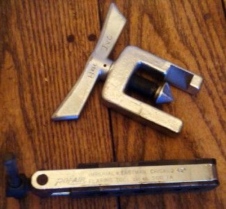   Eastman Rol Air Flaring Tool 500 FA 45degree 5/16   5/8 Chicago  