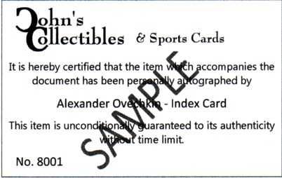 WILF PAIEMENT Signed Index Card AUTO Lifetime COA  