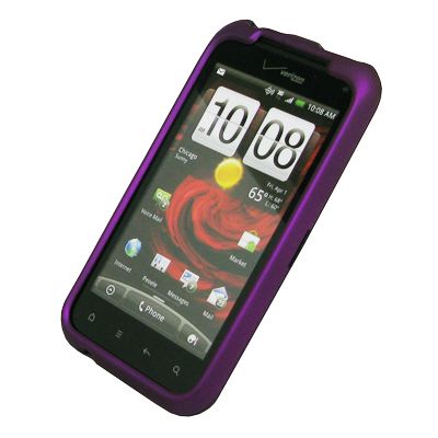 for HTC Droid Incredible 2 Purple Hard Case Cover 738435599713  