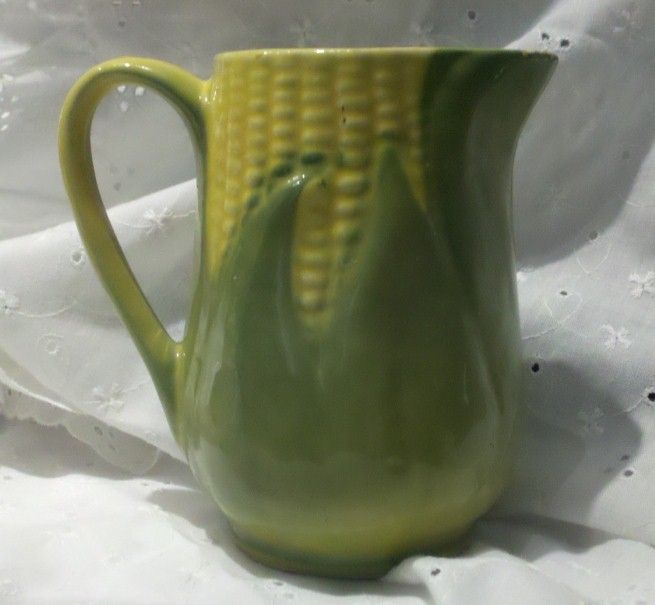 Shawnee CORN KING Creamer Cream Pitcher #70 USA 12 oz  