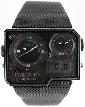 DIESEL DZ7158 50mm Date ANALOG   DIG Quartz watch NEW  