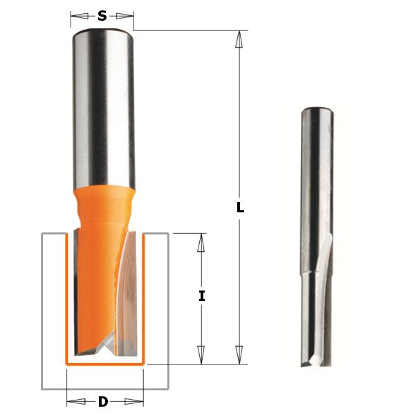 CMT CARBIDE CUTTING EDGE STRAIGHT BIT 811.032.11  