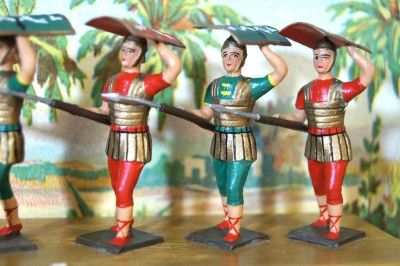 CBG MIGNOT 873 ROMAN TORTOISE SOLDIERS ADVANCING oh  