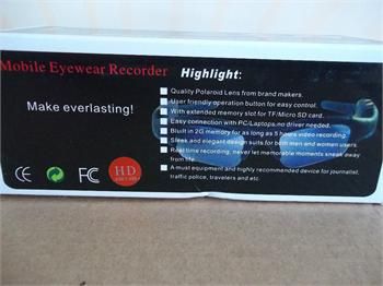   Sun Glasses Spy Cam Camera CamCorder DVR Recorder COOL Sunglass  