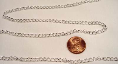 More Silver Chain,including sterling available and Gold Chain, too