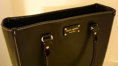   Spade Black Cowhide Leather Wellesley Quintessa Tote Handbag NWT $445