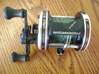 ABU GARCIA AMBASSADEUR 6500 C3 BAITCASTING REEL EXCELLENT  