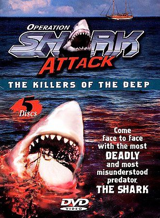 Operation Shark Attack   5 Pack DVD, 1998, 5 Disc Set 056775009199 