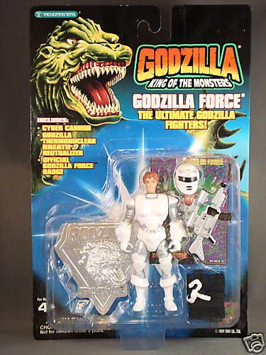 1994 Trendmaster Godzilla Force Margaret OBrien  