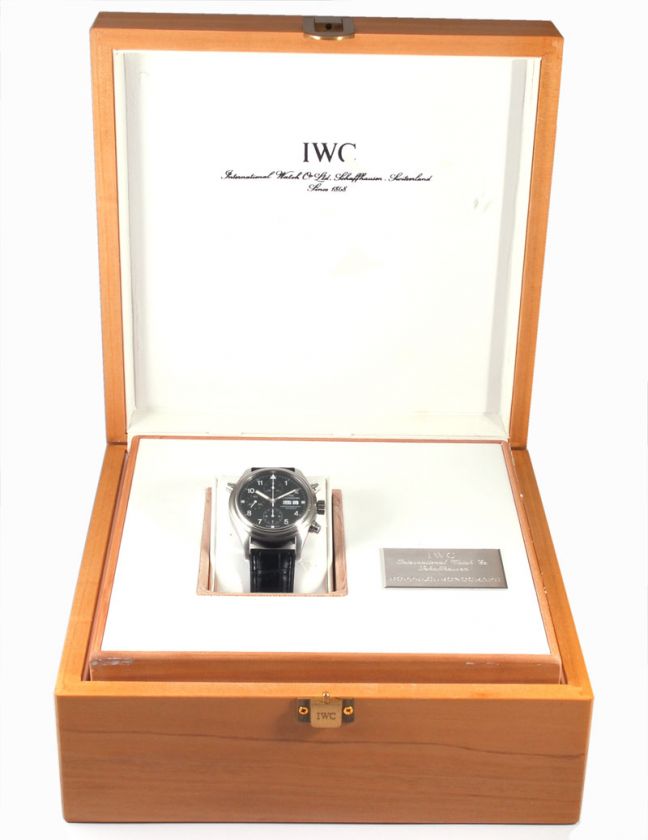 IWC IW371303 Pilots Watch Fliegeruhr Double Chronograph  