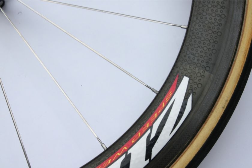 ZIPP 404 DIMPLED tubular Wheelset 700c with tubes, GIRS hubs & SAPIM 