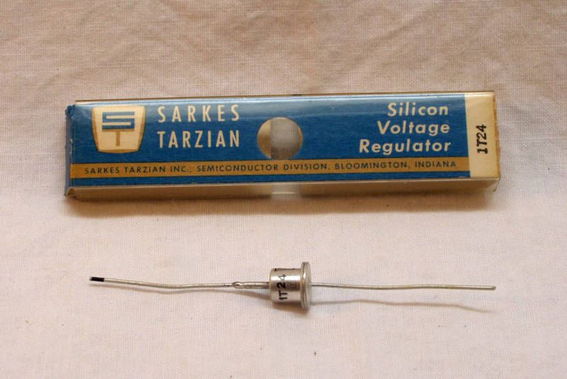 Silicon Voltage Regulator 1T24 Sarkes Tarzian  