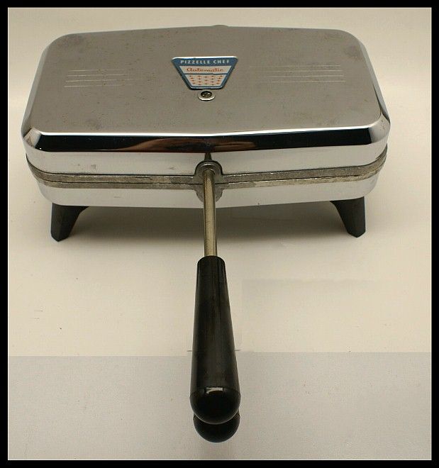 ViNTAGE PIZZELLE CHEF 300 AUTOMATiC 800 WATTS RARE CLASSiC DESIGN 