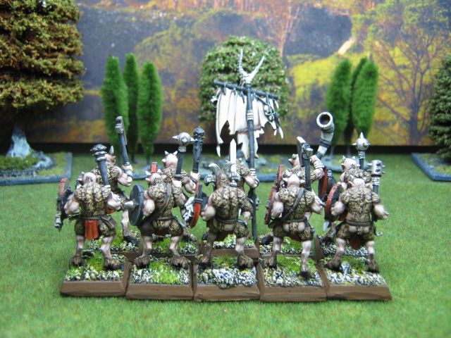 Warhammer DPS painted Ungor Herd with Sp BC010a  