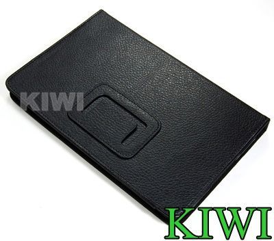 Black PU Leather Stand Cover + Stylus Touch Pen For  Kindle Fire 