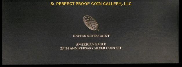 2011 SILVER AMERICAN EAGLE 25th ANNIVERSARY 5pc SET NGC MS70 PF70 