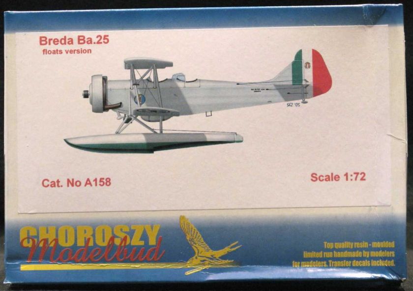 72 Choroszy BREDA Ba 25 FLOATPLANE  