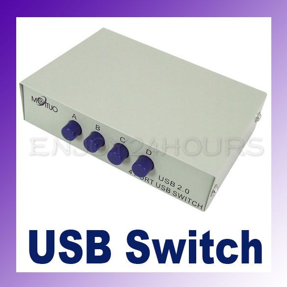 Port USB Printer Manual Sharing Switch Selector Box  