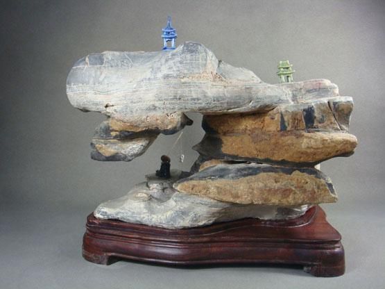 Here is Rare Natural Big Scholar Rock Ling Bi Stone*ShanFeng* .