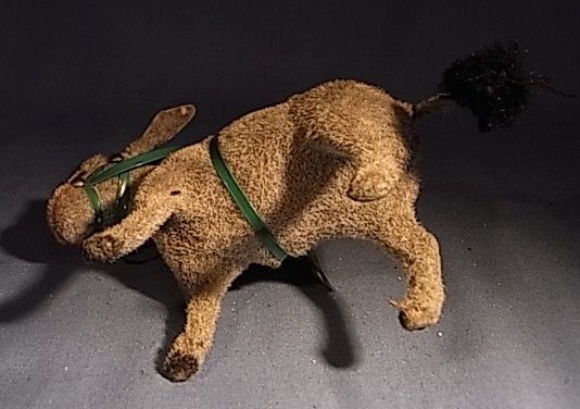 EE9 * BEAUTIFUL DONKEY MULE TOY ANIMAL MECHANICAL DANCERS ANTIQUE 